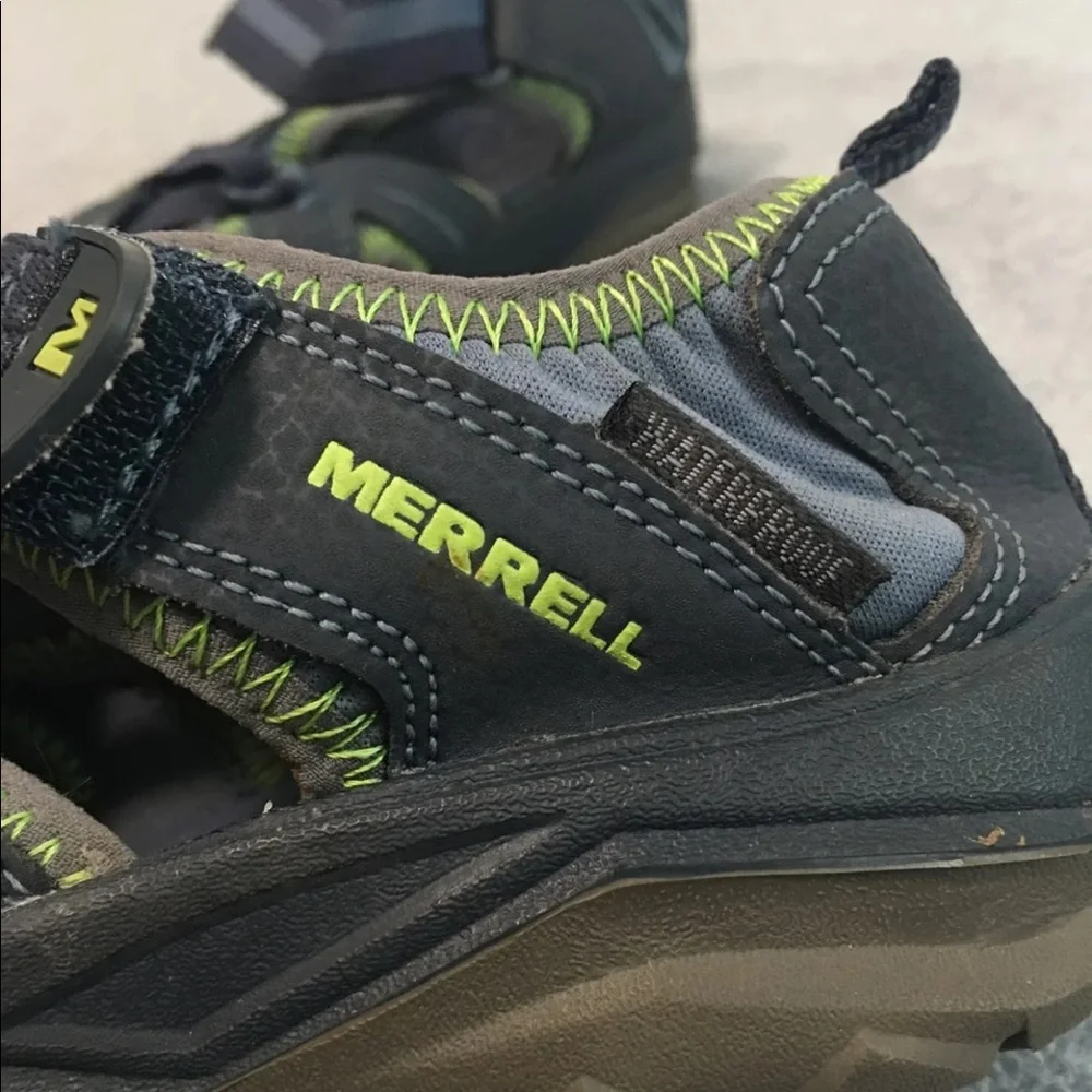 Merrell Hydro H2O Hiker Sandals Shoes Boys Size 5 Trail Outdoor Hiking